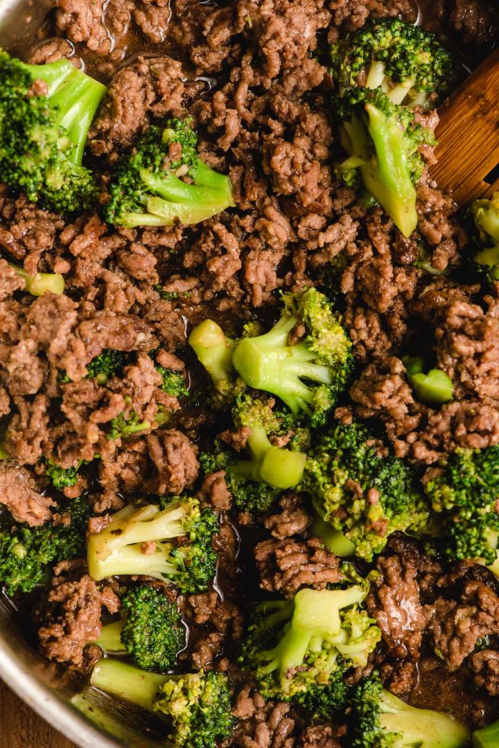 30 Minute Ground Beef and Broccoli - Ground Beef Recipes