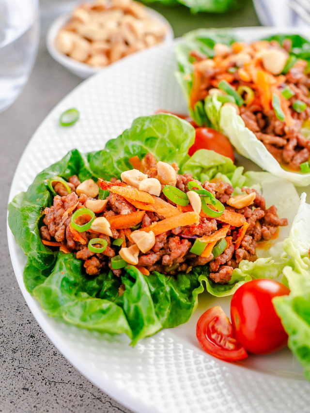 Ground Beef Lettuce Wraps Recipe Story - Ground Beef Recipes